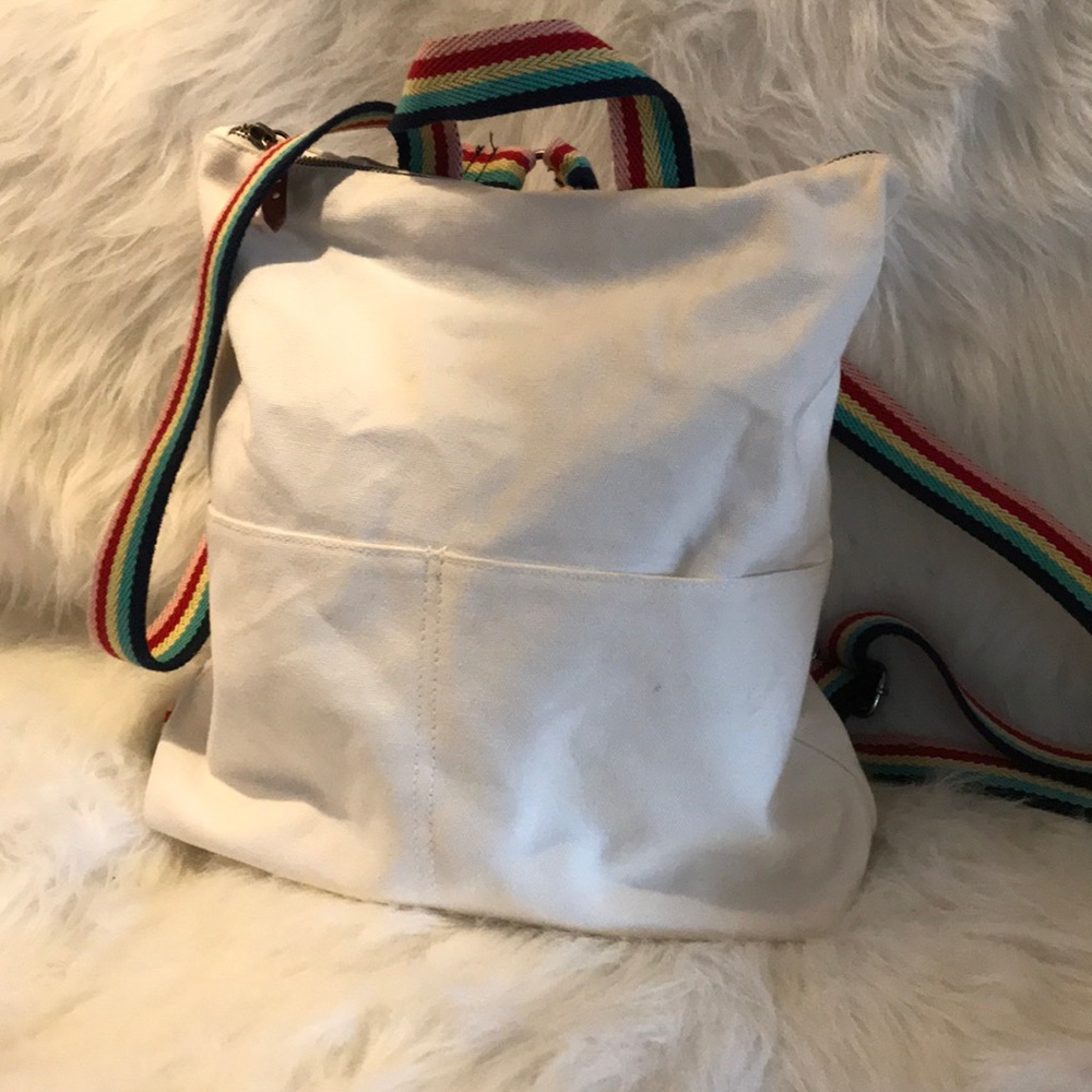 Canvas casual back pack